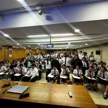 บริการวิชาการให้ความรู้นักศึกษา “Next Gen Logistician: อนาคตคนโลจิสติกส์ในยุค AI”