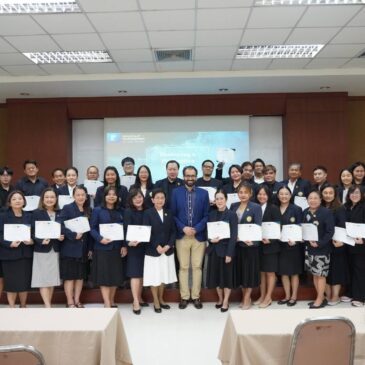 อาจารย์ประจำสาขาวิชาการจัดการโลจิสติกส์และซัพพลายเชน เข้าร่วมฝึกอบรมปฏิบัติการเรื่อง “The Productive Academic: Publishing, Teaching and Research Impact”